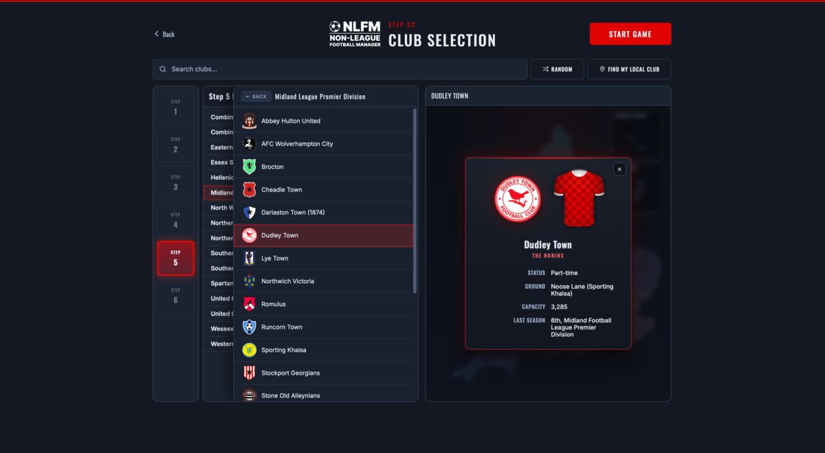 Club selection, Step 6